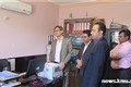 بازدید نماینده مردم شهرستان بافت در مجلس شورای اسلامی از شبکه بهداشت و درمان شهرستان ارزوئیه 